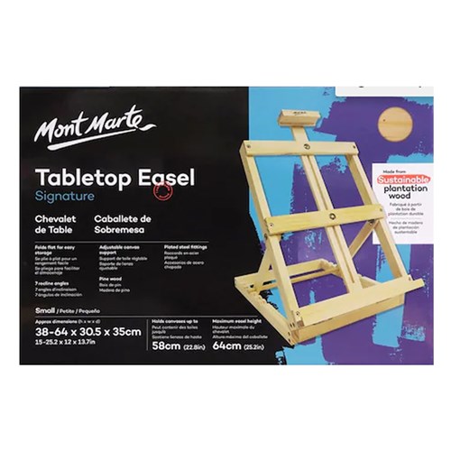 MONT MARTE TABLE EASEL PINE Small